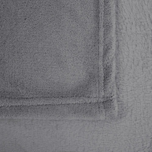 Плед Plush, серый фото 3