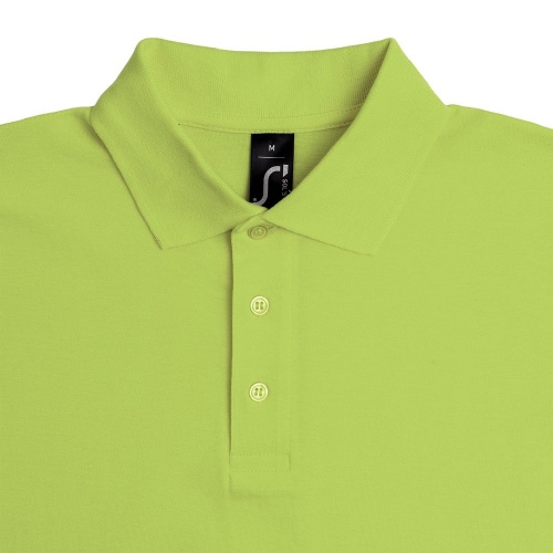Рубашка поло мужская Summer 170, зеленое яблоко фото 3