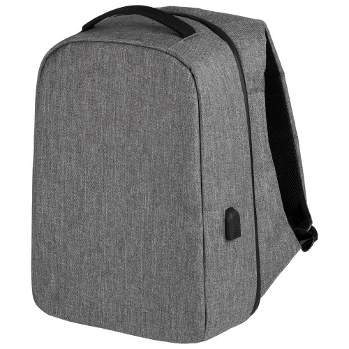 Рюкзак с потайным карманом inGreed, серый фото 3