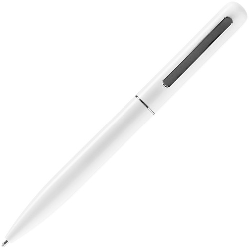Ручка шариковая Scribo, матовая белая фото 2
