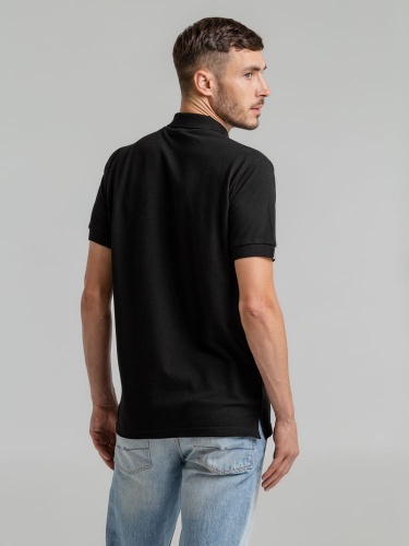 Рубашка поло мужская Virma Premium, черная фото 7