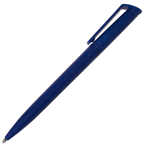 Ручка шариковая Flip, темно-синяя фото 3