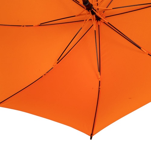 Зонт-трость Undercolor с цветными спицами, оранжевый фото 7