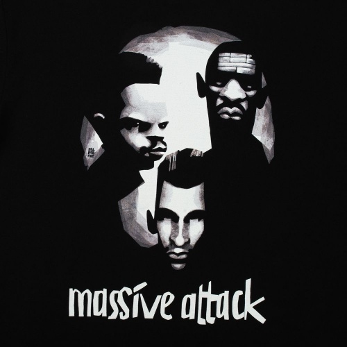 Футболка «Меламед. Massive Attack», черная фото 4