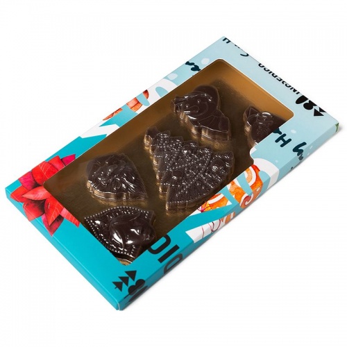 Набор фигурного шоколада Choco New Year на заказ фото 2