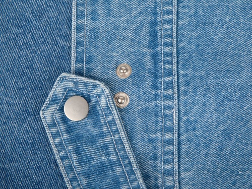 Куртка джинсовая O2, голубая фото 10