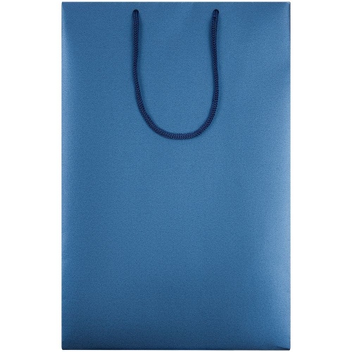 Пакет бумажный «Блеск», средний, синий фото 2