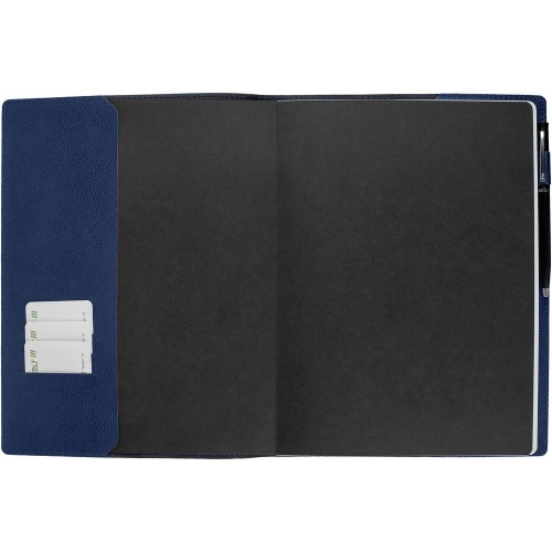 Ежедневник в суперобложке Brave Book, недатированный, темно-синий фото 5