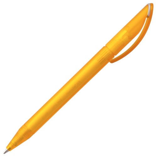 Ручка шариковая Prodir DS3 TFF Ring, желтая с серым фото 3