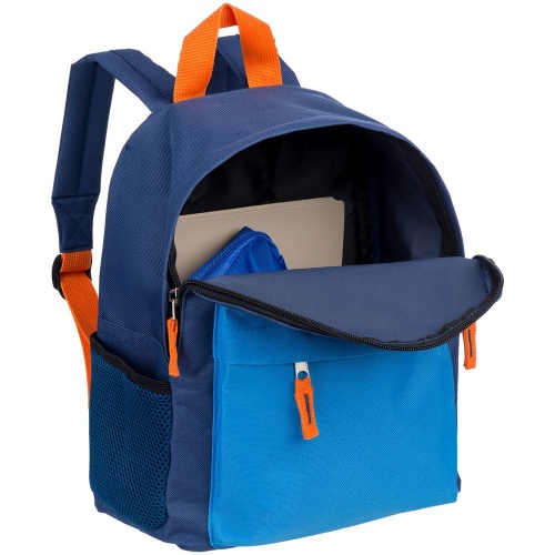 Рюкзак детский Kiddo, синий с голубым фото 8