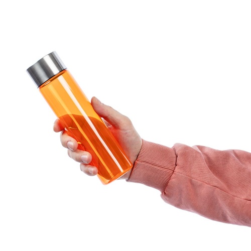Бутылка для воды Misty, оранжевая фото 3
