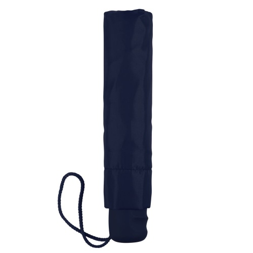 Зонт складной Basic, темно-синий фото 4