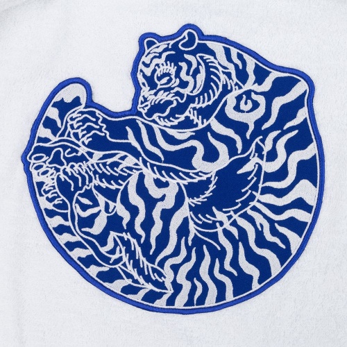 Халат унисекс «Тигр», белый фото 4