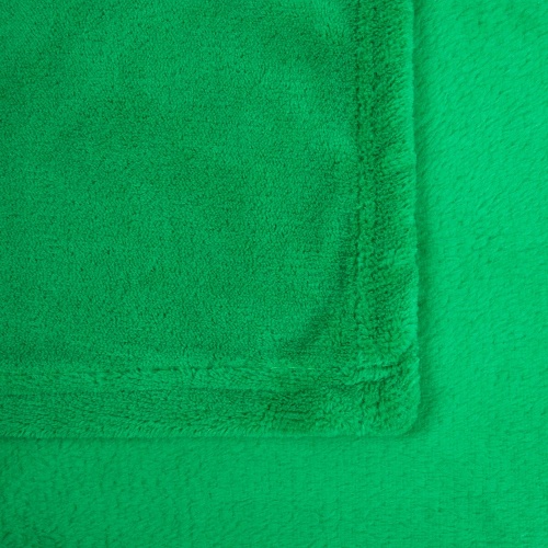 Плед Plush, зеленый фото 3