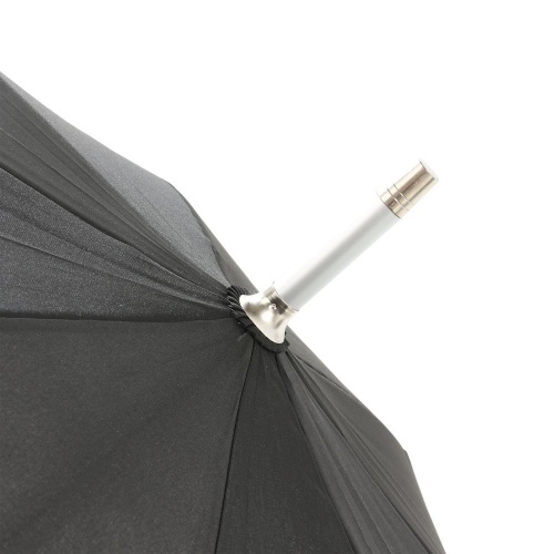 Зонт-трость Alu AC, черный фото 4
