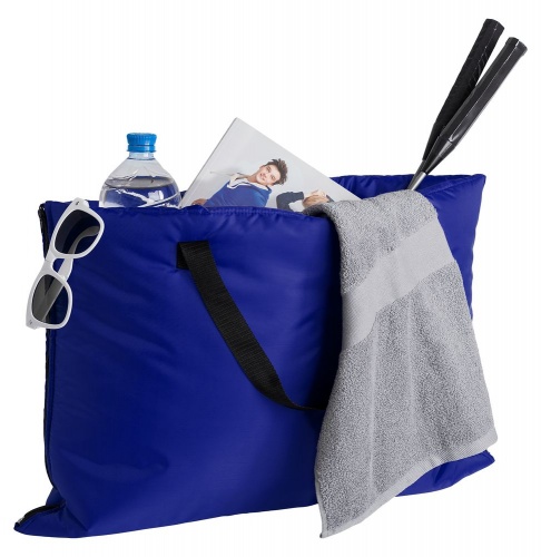 Пляжная сумка-трансформер Camper Bag, синяя фото 7
