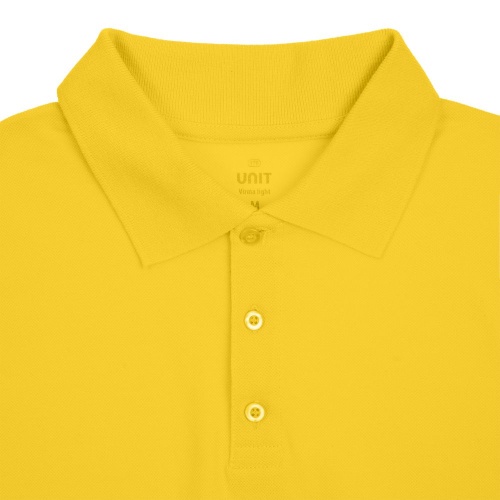 Рубашка поло мужская Virma Light, желтая фото 3