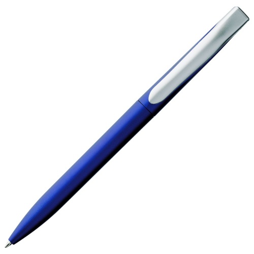 Ручка шариковая Pin Silver, синий металлик фото 3