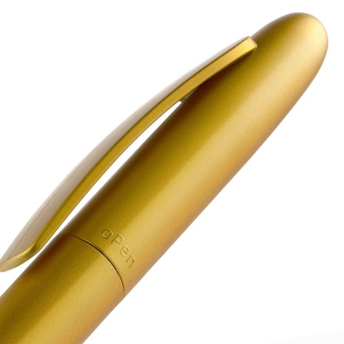 Ручка шариковая Moor Silver, желтый металлик фото 4