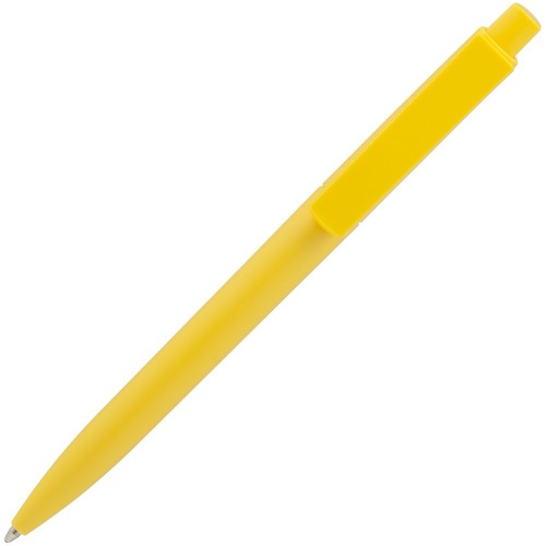 Ручка шариковая Crest, желтая фото 3