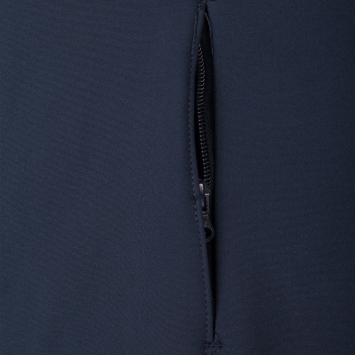 Куртка женская Hooded Softshell темно-синяя фото 5