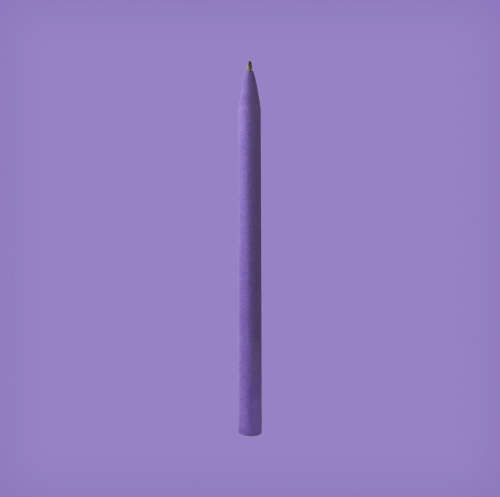 Бумажная ручка, фиолетовая фото 2