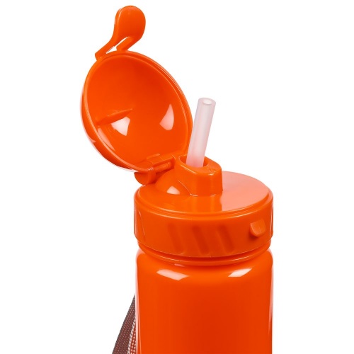 Бутылка для воды Barley, оранжевая фото 5