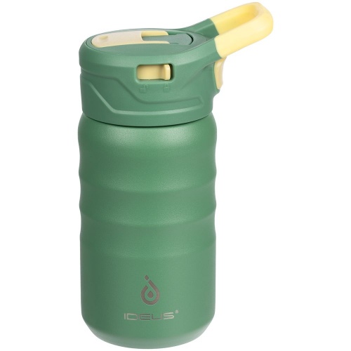Термобутылка Fujisan, зеленая фото 3