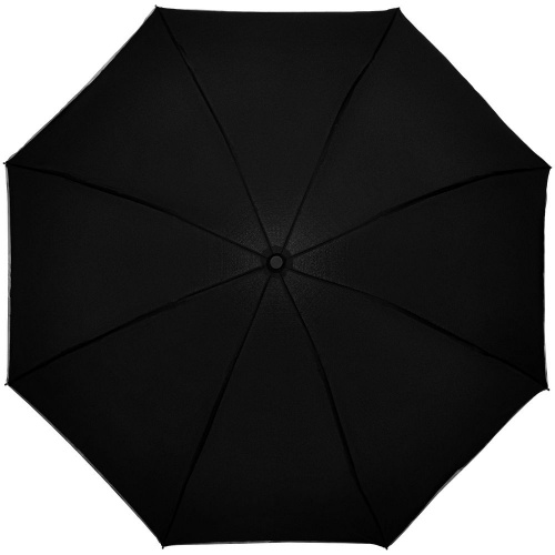 Зонт наоборот складной Futurum, черный фото 2