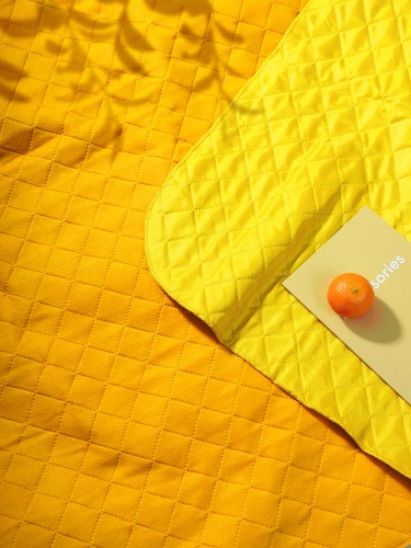 Плед для пикника Soft & Dry, желтый фото 6