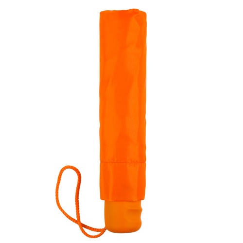 Зонт складной Basic, оранжевый фото 3