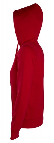 Толстовка женская на молнии с капюшоном Seven Women, красная фото 2
