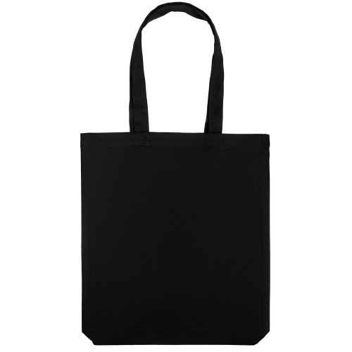 Холщовая сумка «Данет», черная фото 3
