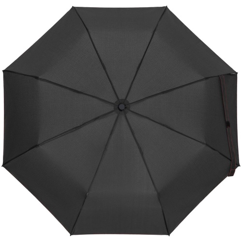 Зонт складной AOC Mini с цветными спицами, красный фото 2