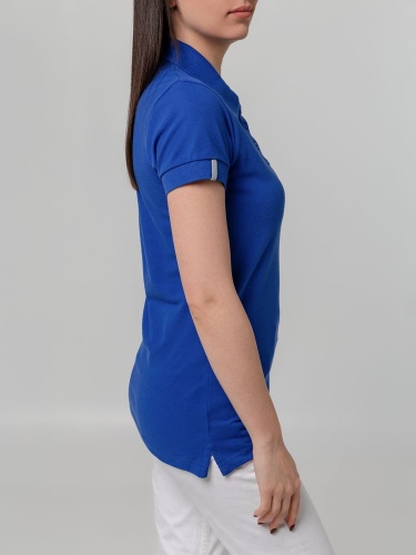 Рубашка поло женская Virma Premium Lady, ярко-синяя фото 9