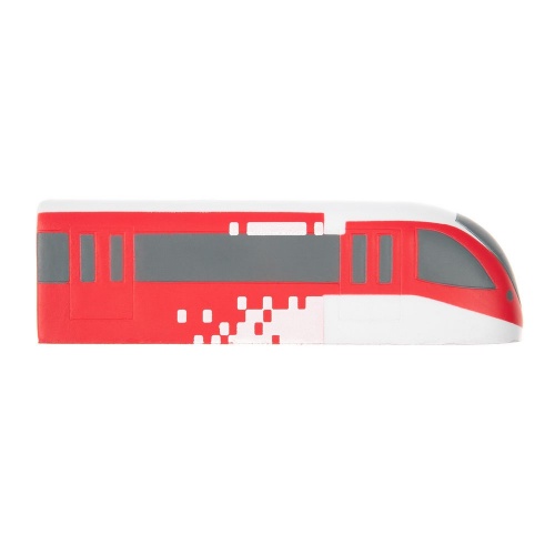 Антистресс «Поезд», белый с красным фото 2