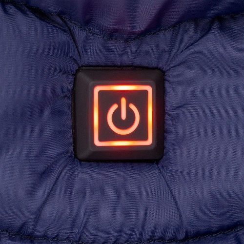 Куртка с подогревом Thermalli Chamonix, темно-синяя фото 11