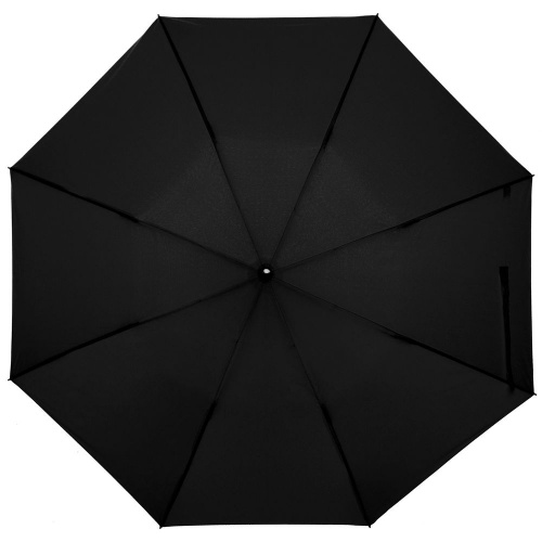 Зонт складной Rain Spell, черный фото 2
