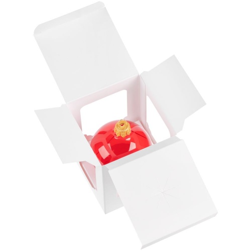 Елочный шар Gala Night в коробке, красный, 6 см фото 6