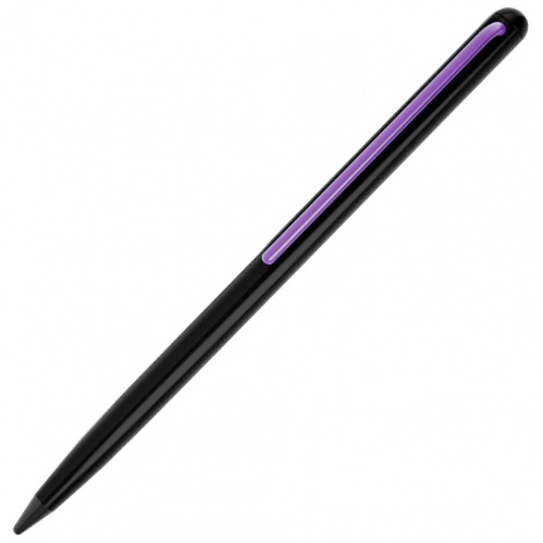 Карандаш GrafeeX в чехле, черный с фиолетовым фото 2
