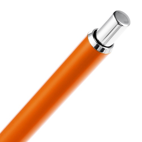 Ручка шариковая Slim Beam, оранжевая фото 2