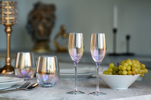 Набор из 2 бокалов для шампанского Perola фото 5