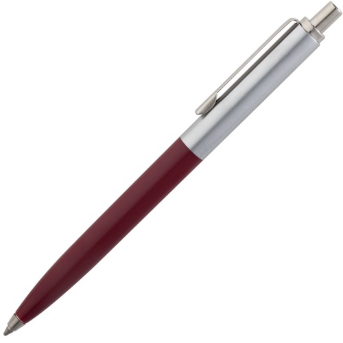 Ручка шариковая Popular, бордовая фото 2