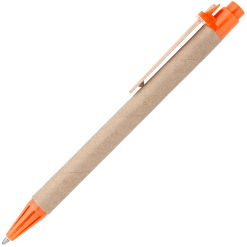 Ручка шариковая Wandy, оранжевая фото 3