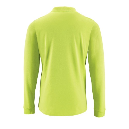 Рубашка поло мужская с длинным рукавом Perfect LSL Men, зеленое яблоко фото 2