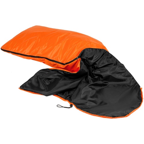 Спальный мешок Capsula, оранжевый фото 2