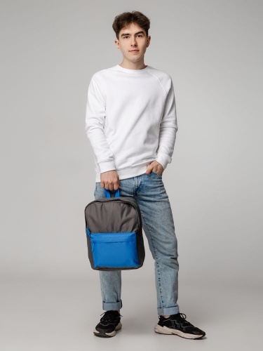 Рюкзак Sensa, серый с синим фото 7
