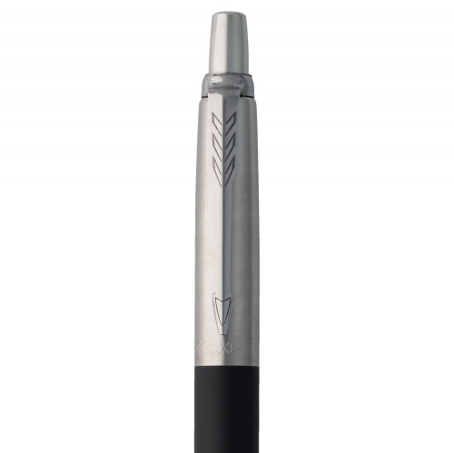 Ручка шариковая Parker Jotter Core K63, черный с серебристым фото 5