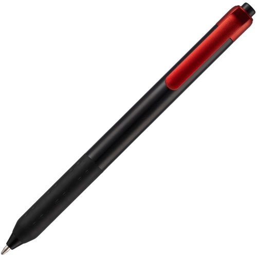 Ручка шариковая Fluent, красный металлик фото 4
