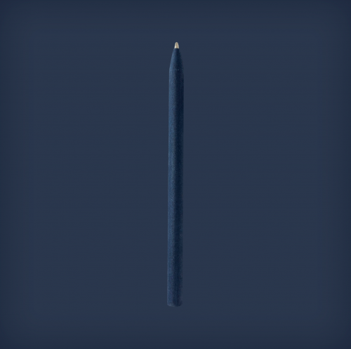 Бумажная ручка, тёмно-синяя фото 2